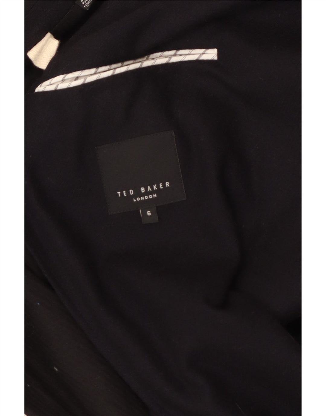 Giacca blazer da uomo a 2 bottoni Ted Baker taglia 6 2XL blu navy