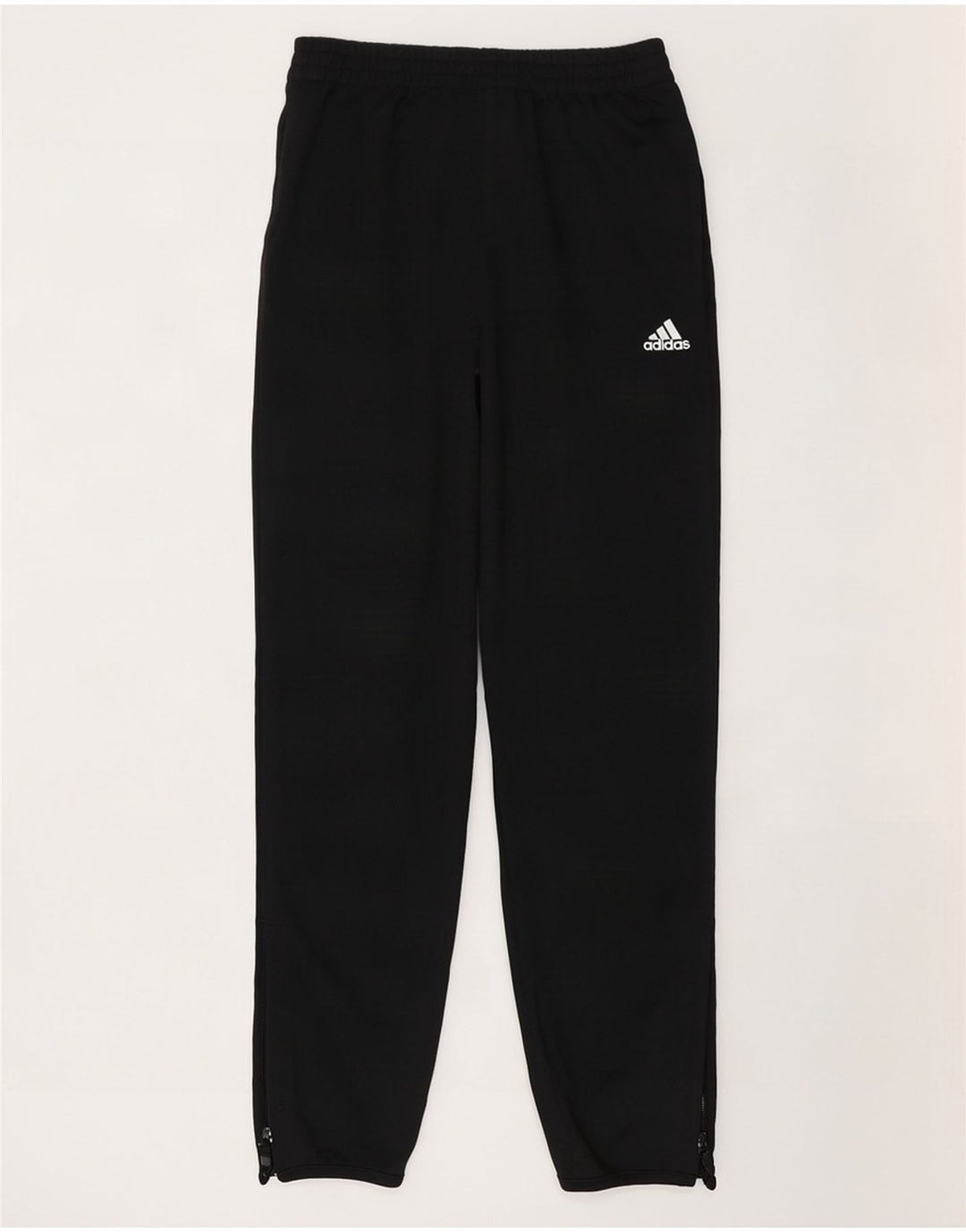 Pantaloni della tuta da donna Adidas UK 8 Small Poliestere nero