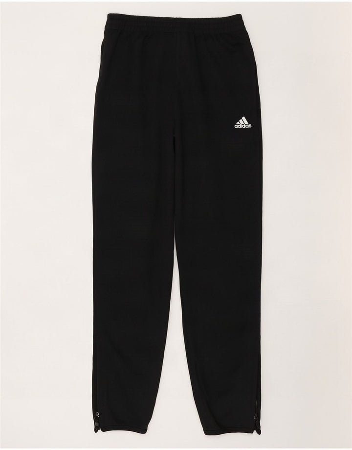 Pantaloni della tuta da donna Adidas UK 8 Small Poliestere nero