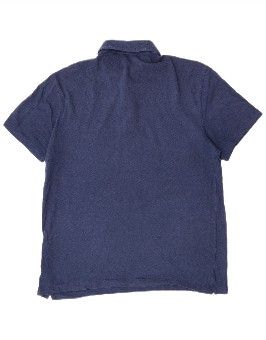 Polo Uomo Massimo Dutti Large Blu In Cotone