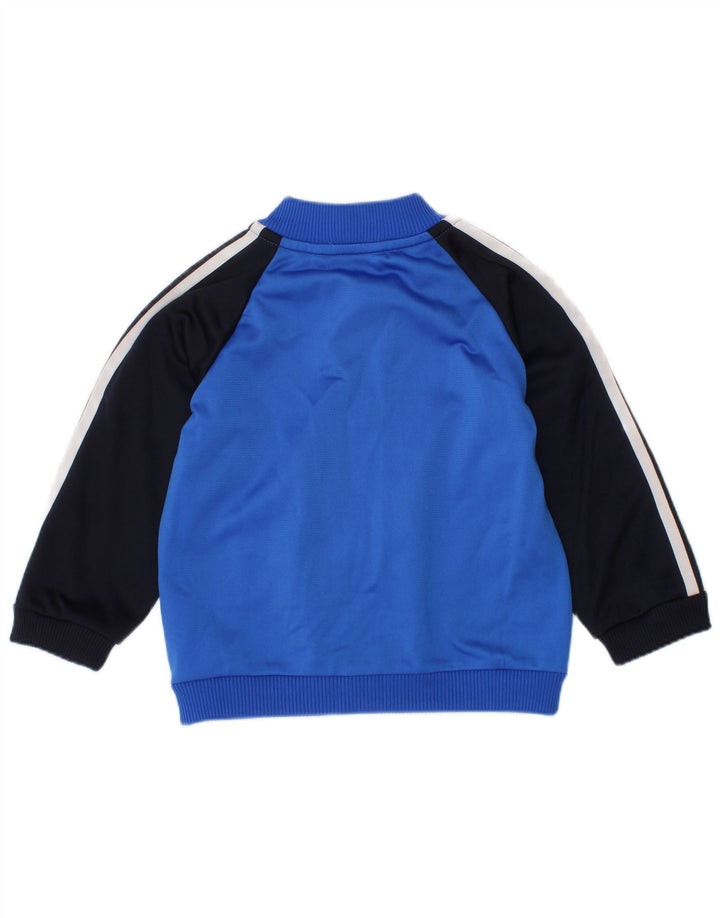 Adidas Giacca da tuta da bambino per neonato 9-12 mesi blu Colourblock Sports