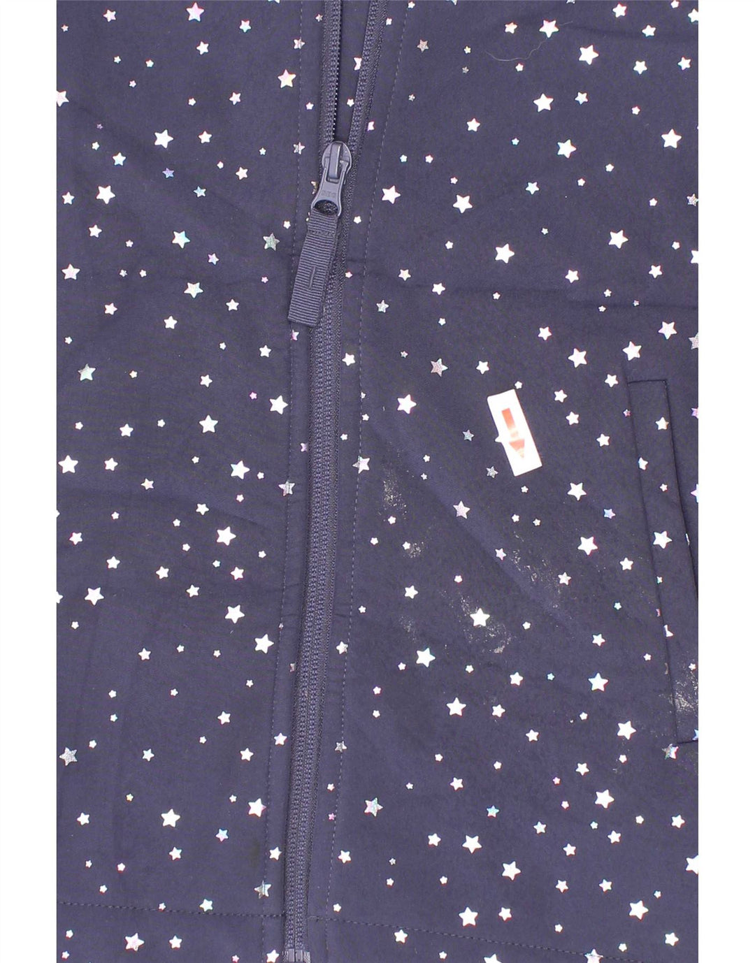 Giacca a vento per ragazze Mountain Warehouse 9-10 anni Blu navy maculato