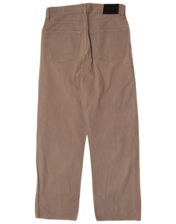 Pantaloni casual dritti da uomo Hugo Boss W31 L29 cotone grigio