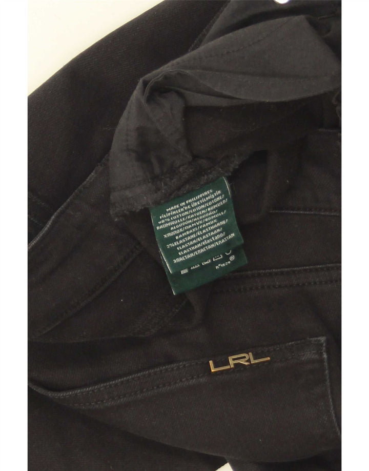 Jeans slim da donna Ralph Lauren US 8 medi W33 L31 cotone nero