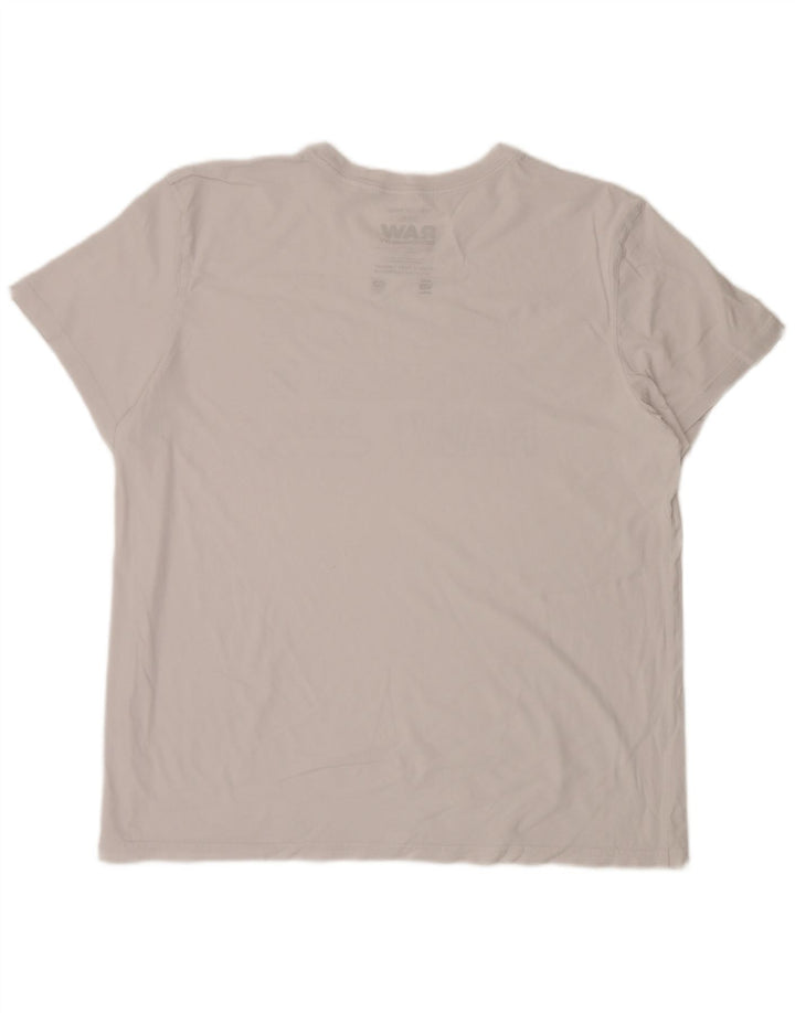 T-shirt grafica da uomo G-Star Top XL bianca