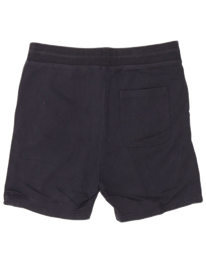 Pantaloncini sportivi da uomo Jack & Jones medi in cotone blu navy