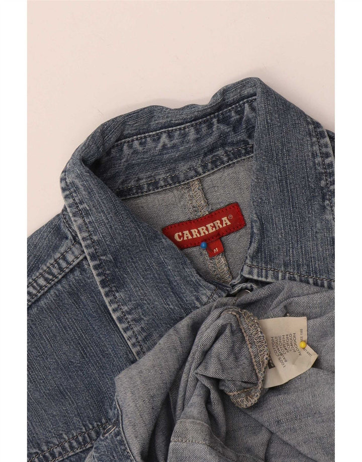 Camicia di jeans da donna Carrera UK 12 Cotone blu medio