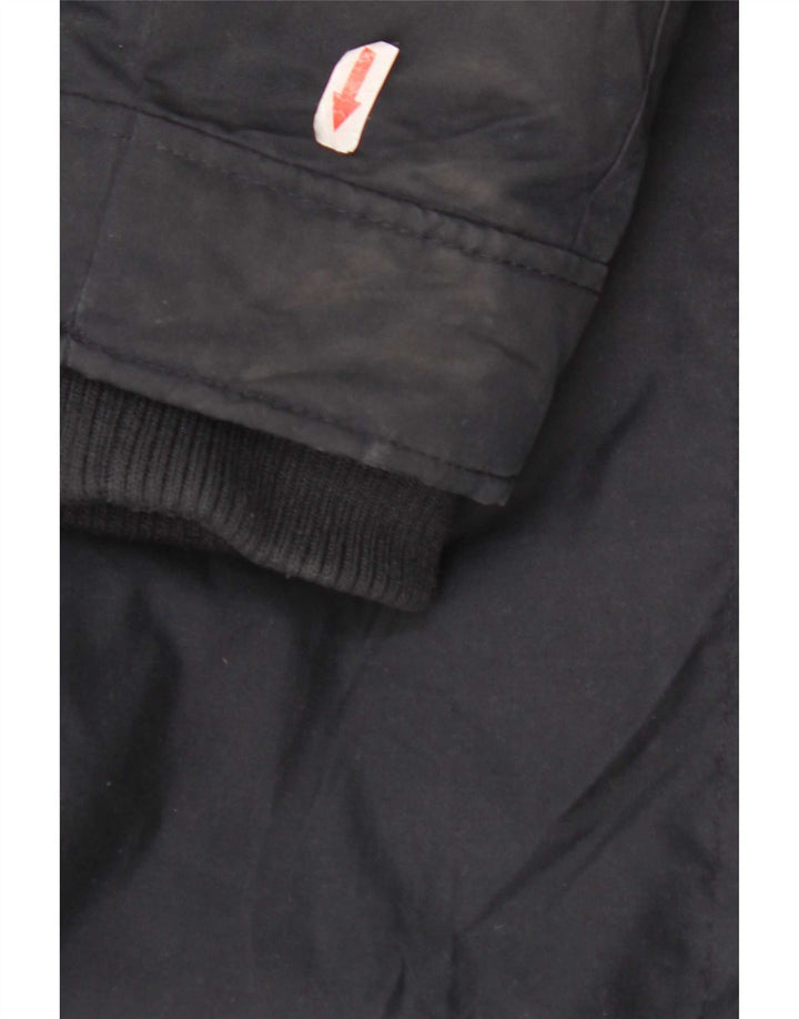 Giacca Parka con cappuccio da uomo Jack & Jones UK 36 Small Poliestere blu navy