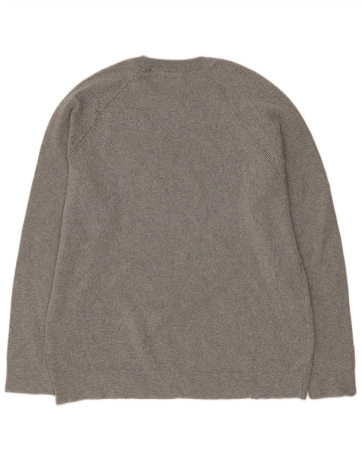 Maglione maglione girocollo da uomo Zara grigio medio
