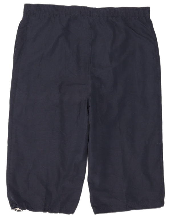 Pantaloncini sportivi Umbro da uomo con grafica Bermuda XL in poliestere blu navy