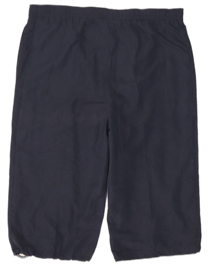 Pantaloncini sportivi Umbro da uomo con grafica Bermuda XL in poliestere blu navy