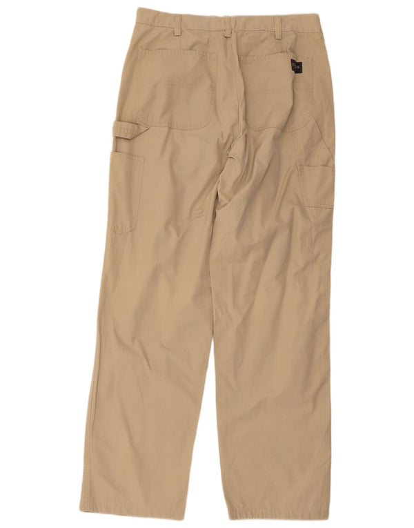 Pantaloni cargo dritti da uomo Guess W32 L30 in cotone beige