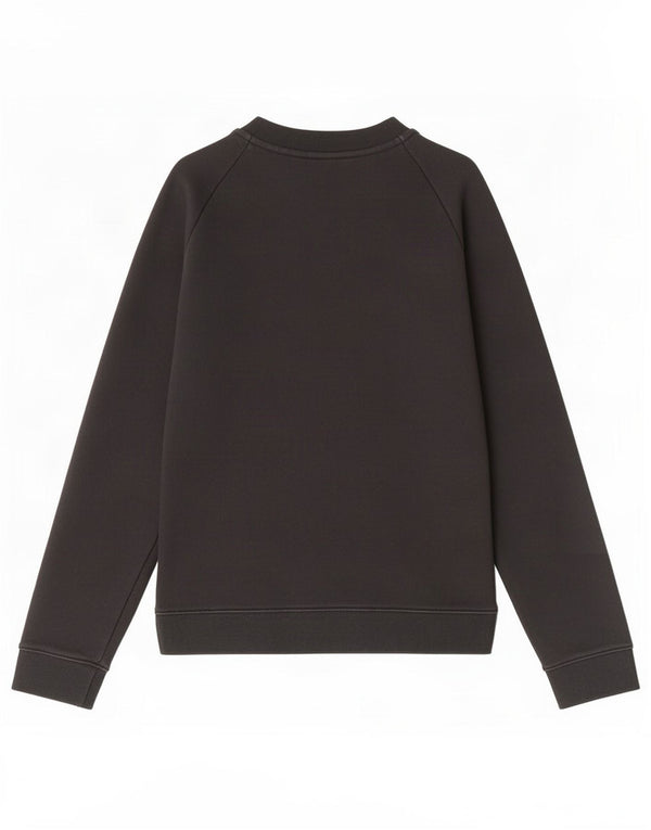 Felpa grafica da donna Adidas Jumper UK 10 Small Black Cotton