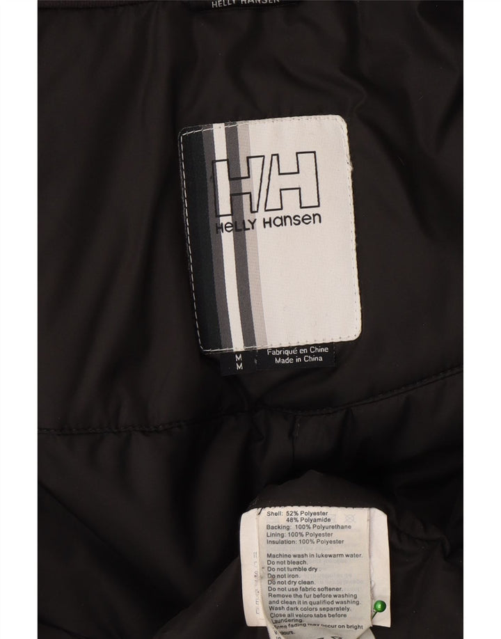 Giacca Parka con cappuccio da donna Helly Hansen UK 14 Poliestere grigio medio
