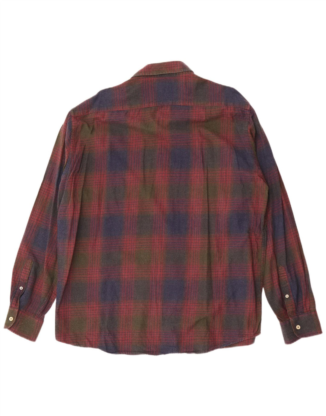 Camicia Carrera da uomo vestibilità regolare 3XL cotone a quadri rossi