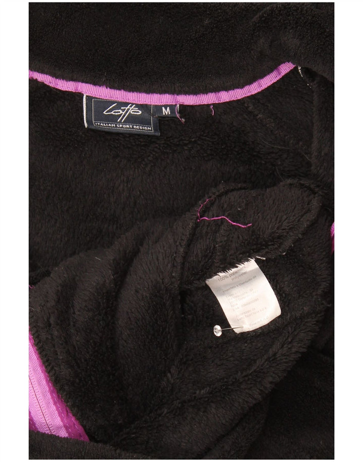 Giacca in pile da donna Lotto UK 12 Medium Nero Poliestere