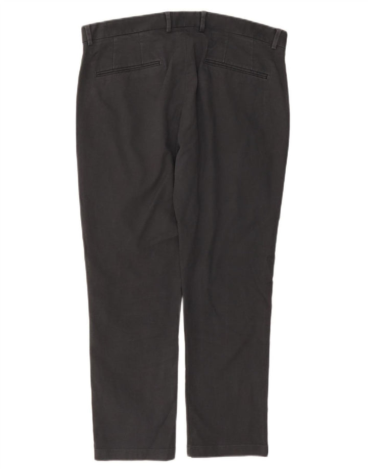 Pantaloni da abito slim da uomo Reiss W36 L27 in cotone grigio