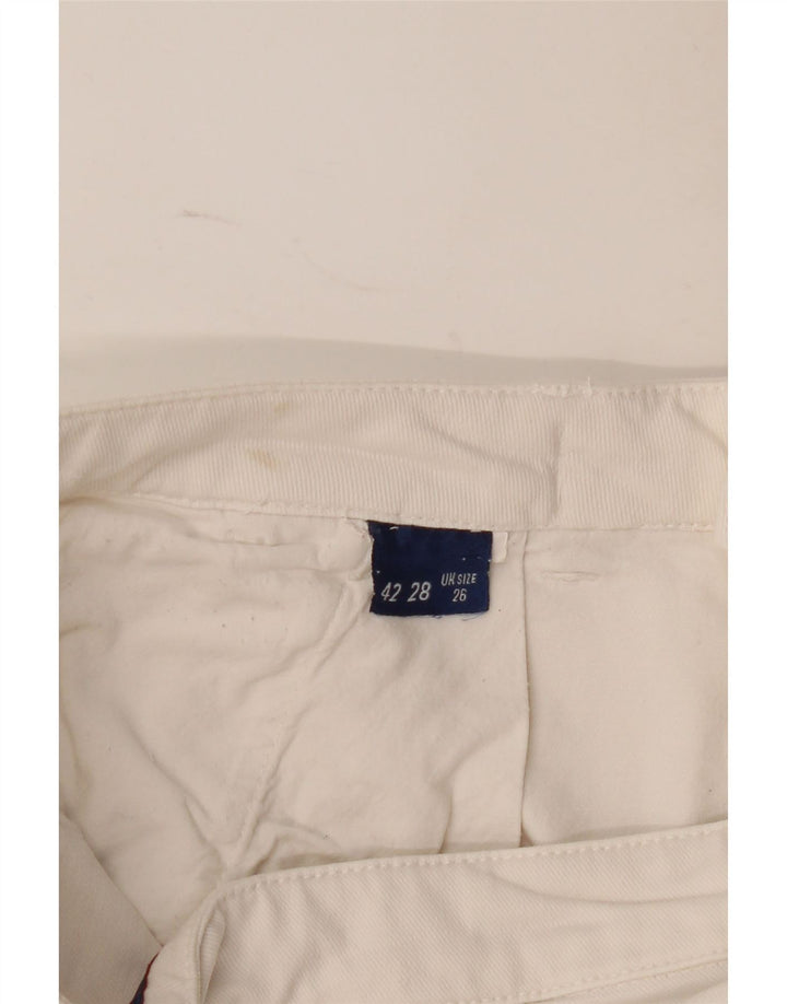 Pantaloncini Chino Donna Trussardi W26 Piccoli Bianchi