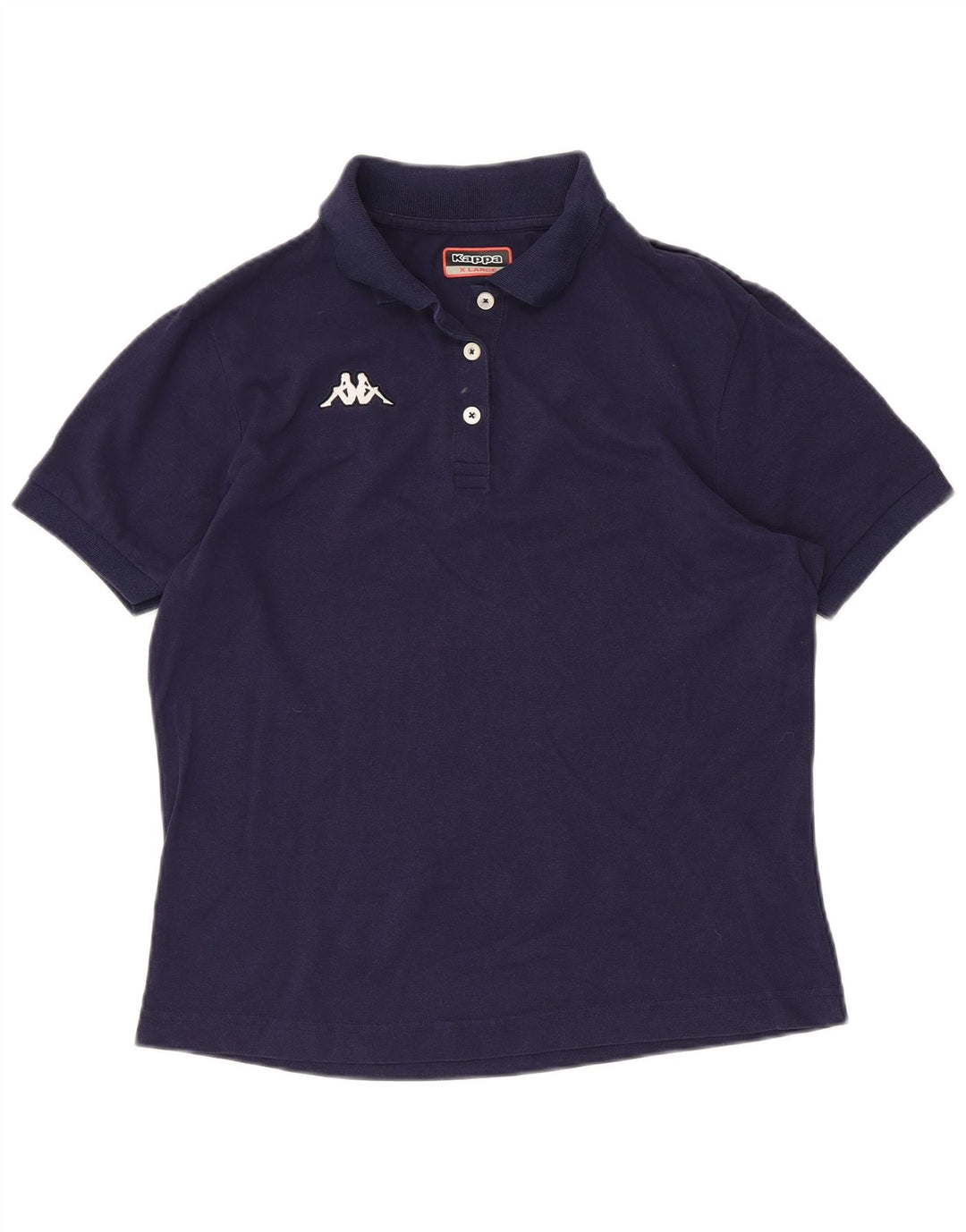 Polo da donna KAPPA UK 18 XL blu navy cotone