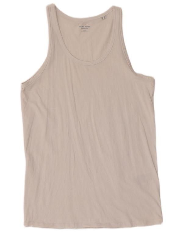 Canotta da uomo Jack & Jones 2XL cotone bianco
