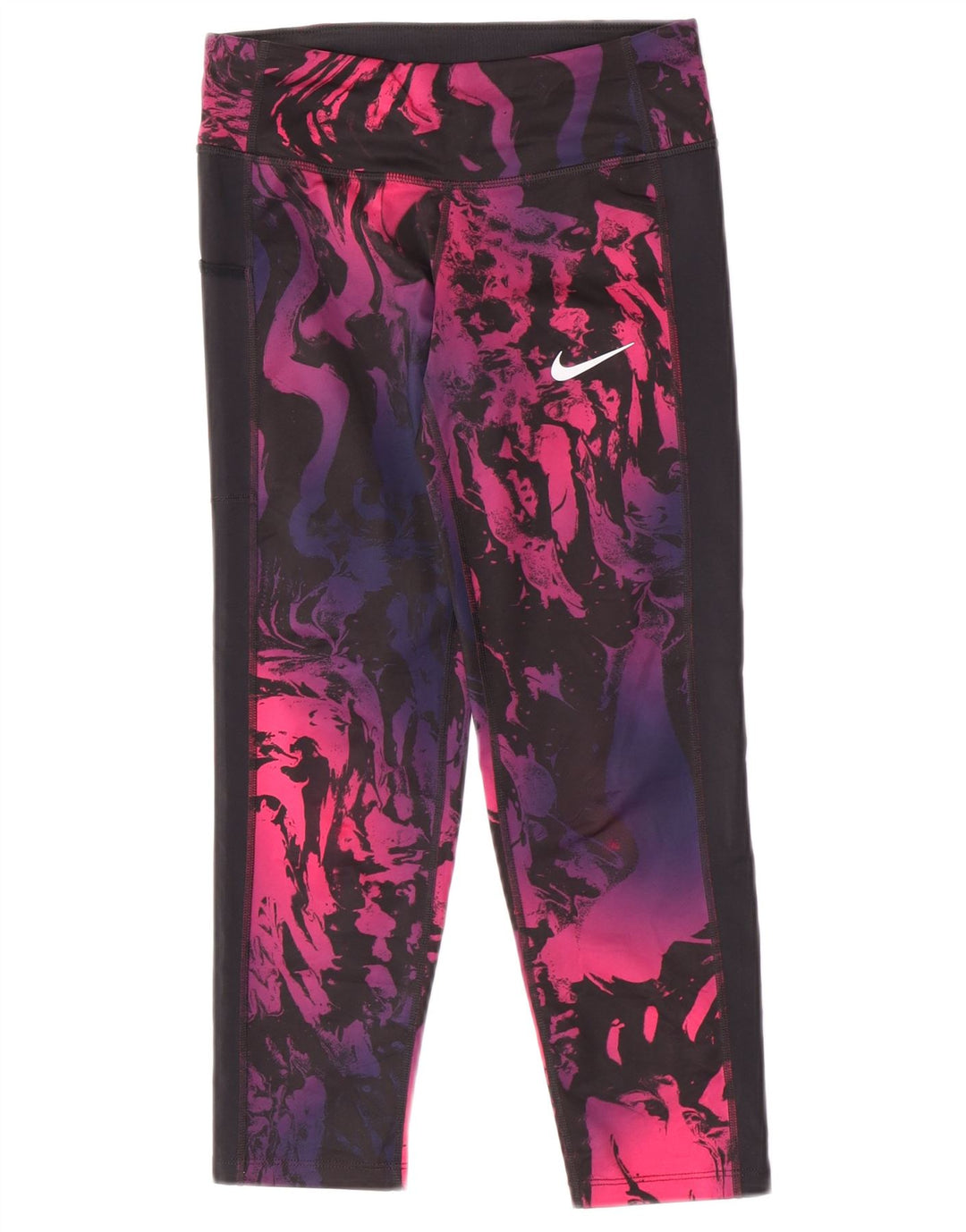 Leggings Nike Dri Fit da donna UK 6 XS poliestere tie-dye multicolore