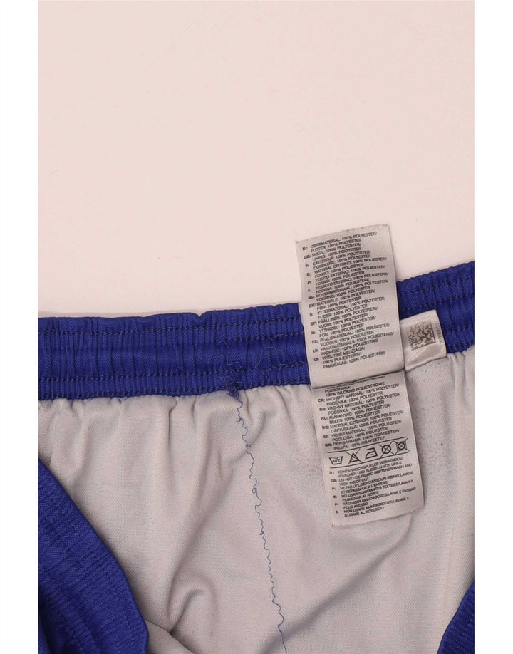 Pantaloncini sportivi da uomo Adidas UK 36 Large Blu Poliestere