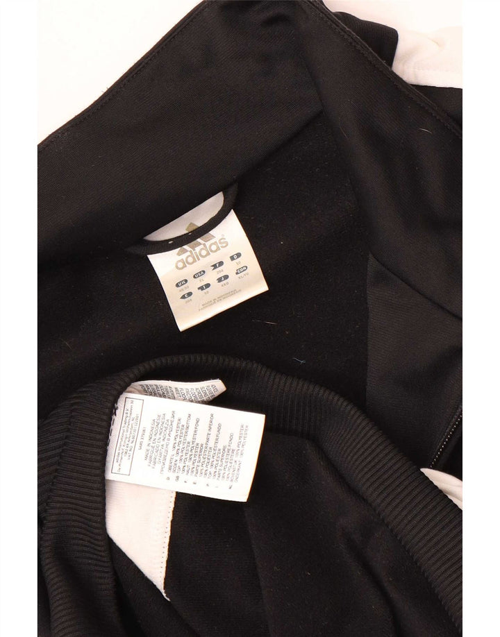 Giacca da tuta da uomo Adidas UK 48/50 XL Poliestere color block nero