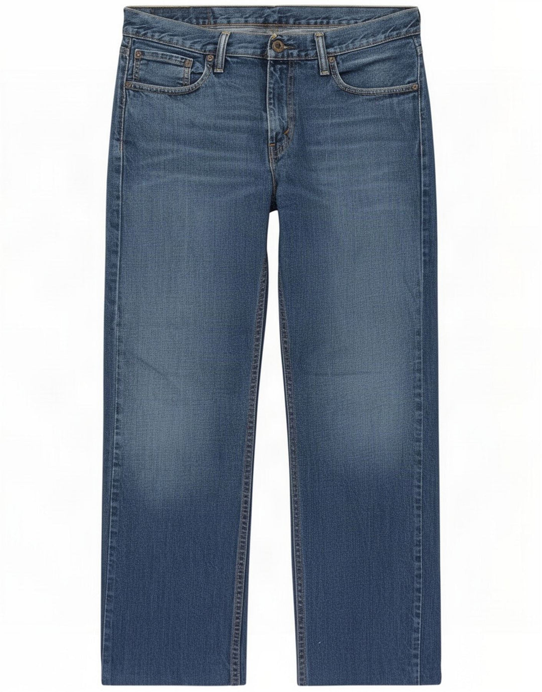 Levi's Uomo 514 Jeans dritti W33 L28 Blu Cotone