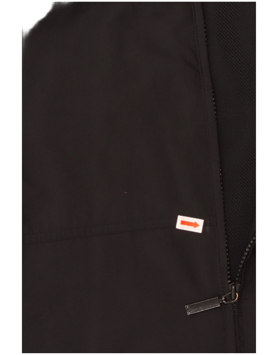 Giacca da ginnastica da uomo a maniche corte Adidas piccola in poliestere nero