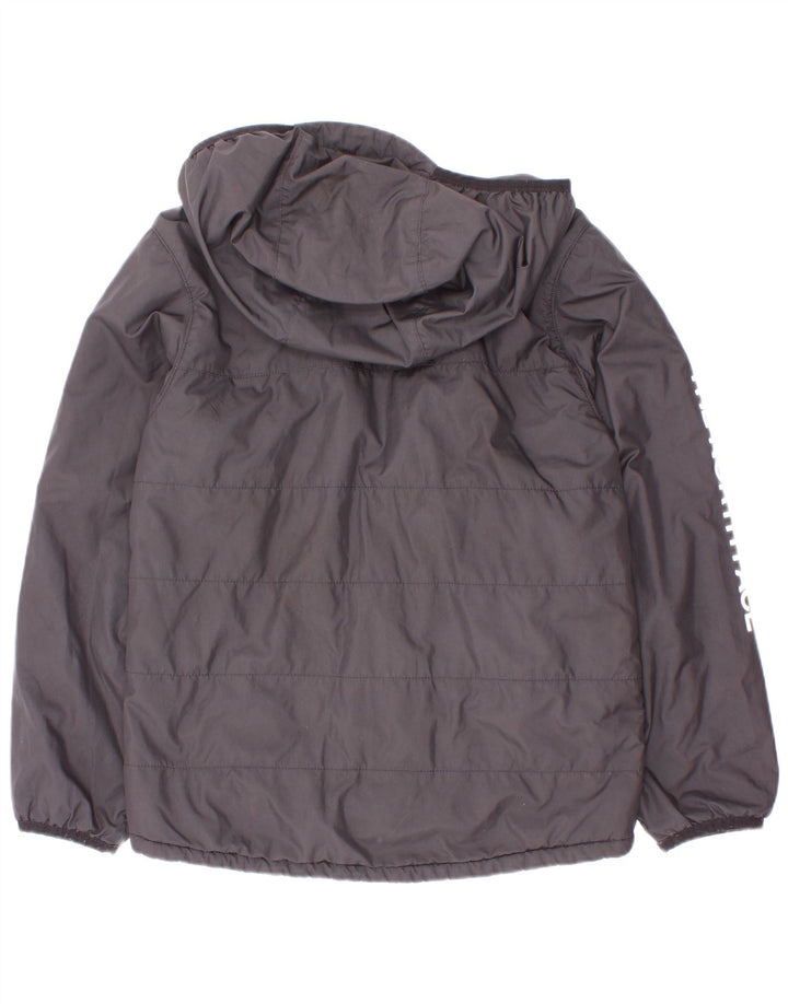 Giacca imbottita con cappuccio grafica per ragazzi The North Face 7-8 anni piccola nera