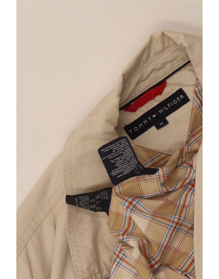Giubbotto bomber da uomo Tommy Hilfiger UK 38 Cotone beige medio