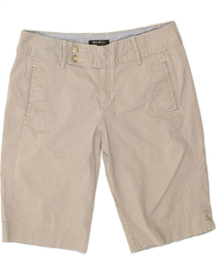 EDDIE BAUER Womens Chino Shorts US 14 2XL W38 Grey Cotton Vintage Eddie Bauer and Second-Hand Eddie Bauer from Messina Hembry 