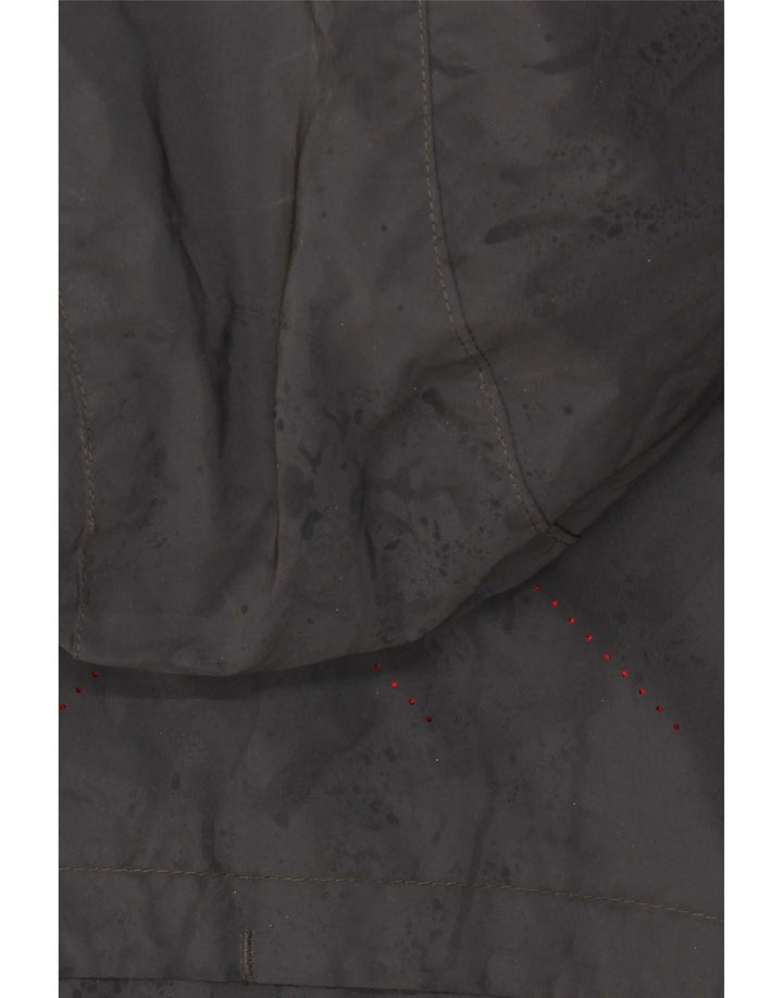 Giacca antipioggia da uomo con cappuccio Ellesse UK 38 Poliammide grigio medio