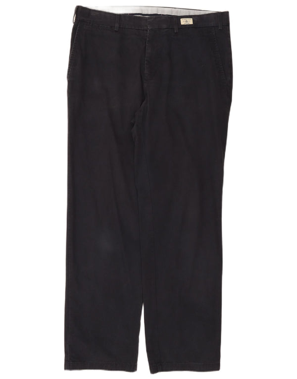 Pantaloni chino dritti Madison da uomo Tommy Hilfiger W34 L30 blu navy