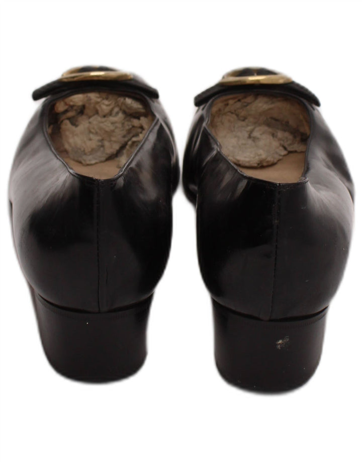 Valle Verde Ballerine in pelle da donna Taglia UK 6 Pelle nera