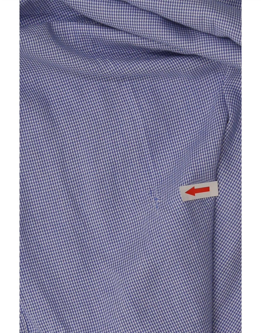 Camicia da uomo Massimo Dutti taglia 40 pied de poule blu medio