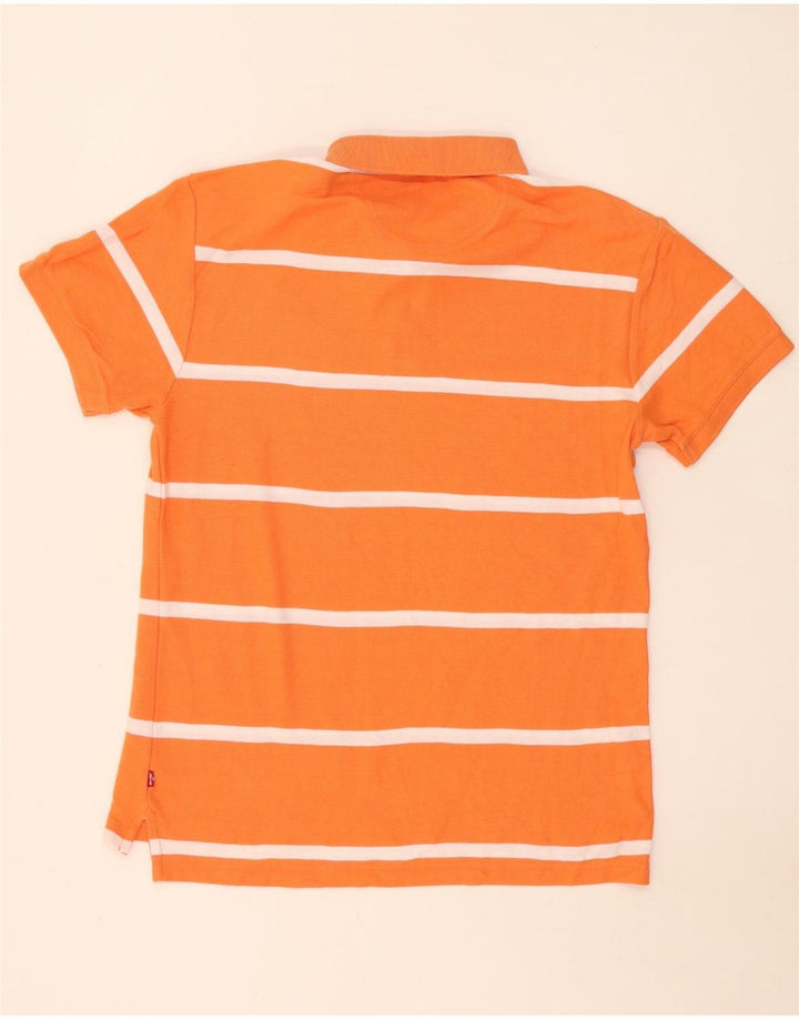 Polo Levi's da uomo XL in cotone a righe arancioni