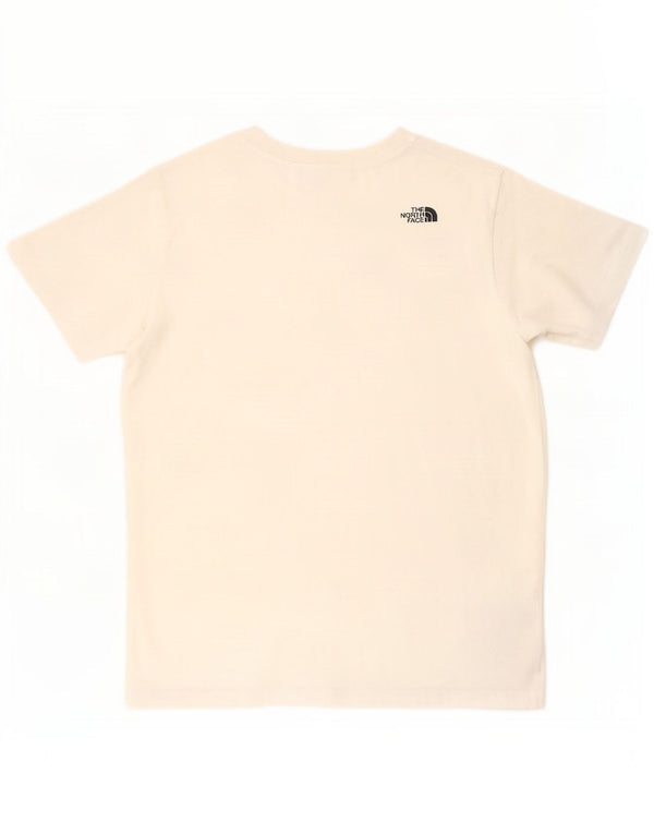 T-shirt da bambino The North Face 14-15 anni XL in cotone bianco