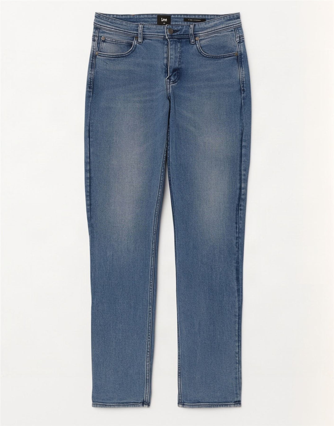 Jeans dritti slim da uomo Lee W32 L33 cotone blu
