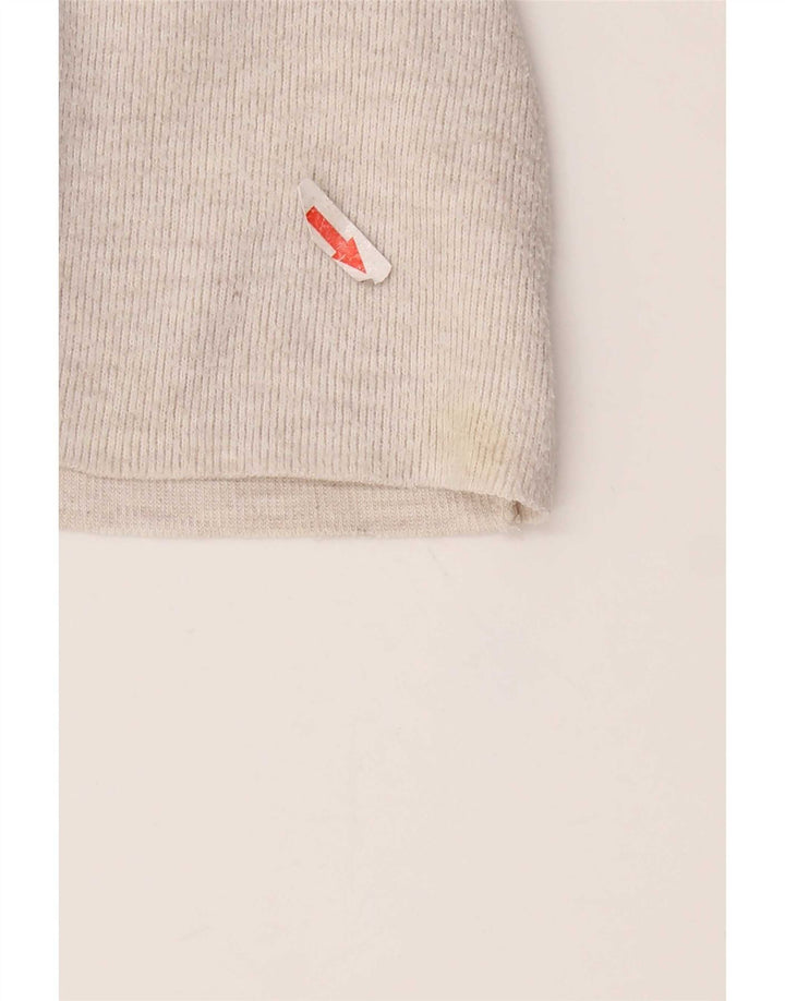 Felpa corta oversize da donna Zara UK 10 piccola grigia