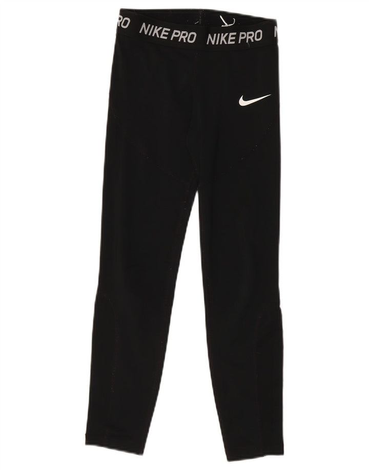 Leggings grafici NIKE per ragazze 9-10 anni neri