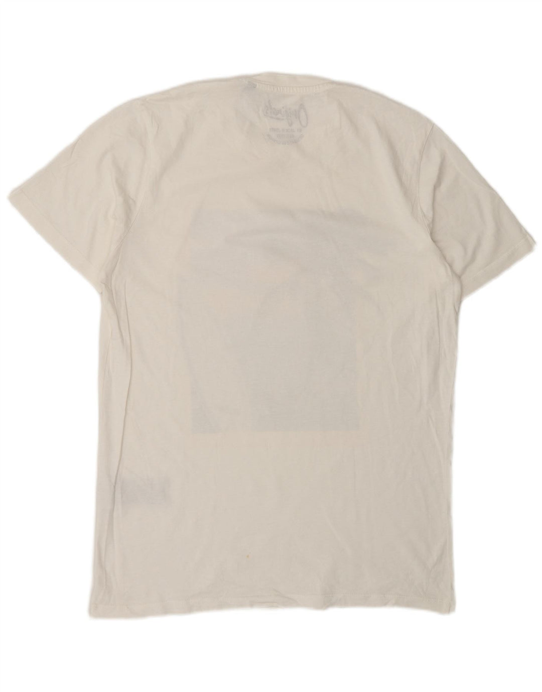 T-shirt grafica da uomo Jack & Jones Top in cotone bianco medio