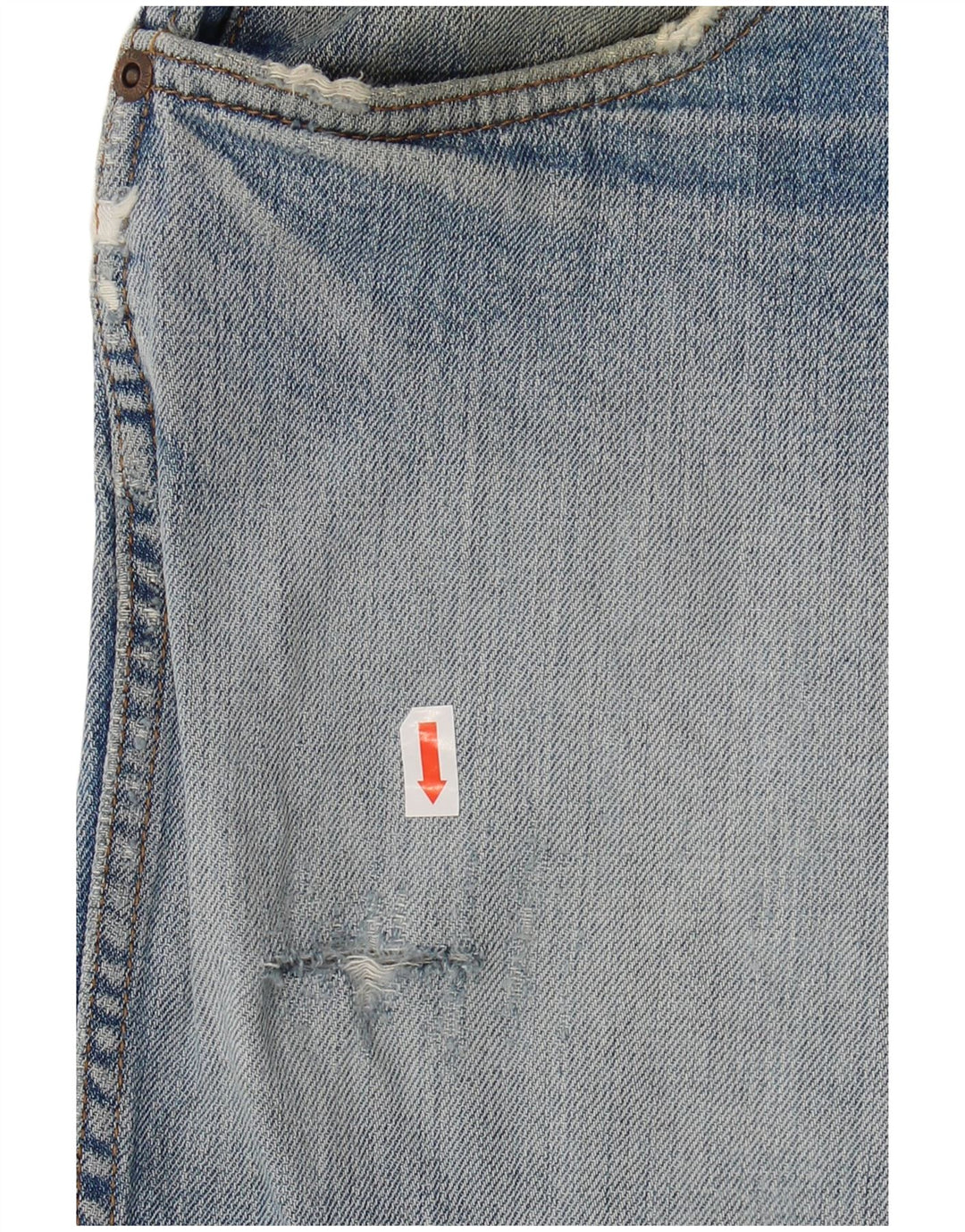 Jeans dritti elasticizzati Texas da uomo Wrangler W38 L30 cotone blu