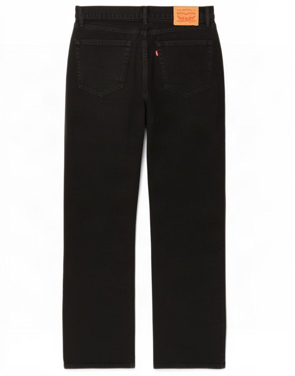 Levi's Mens 751 Straight Jeans W36 L34 Black Cotton