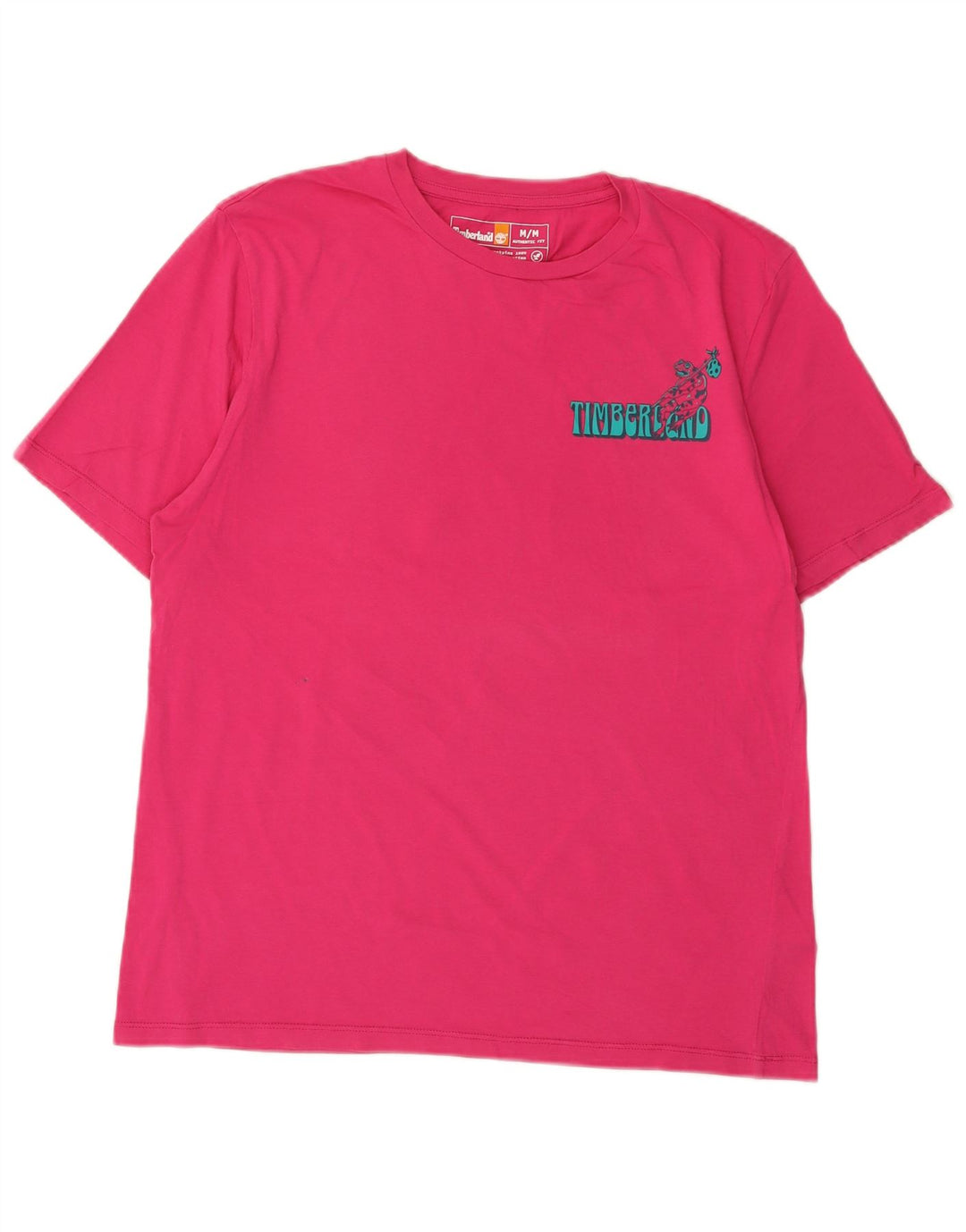 T-shirt grafica da uomo Timberland Top rosa medio
