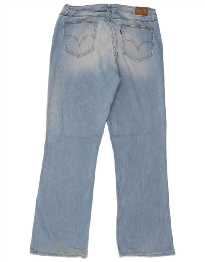 Jeans Levi's 529 Curvy Bootcut da donna W32 L32 in cotone blu