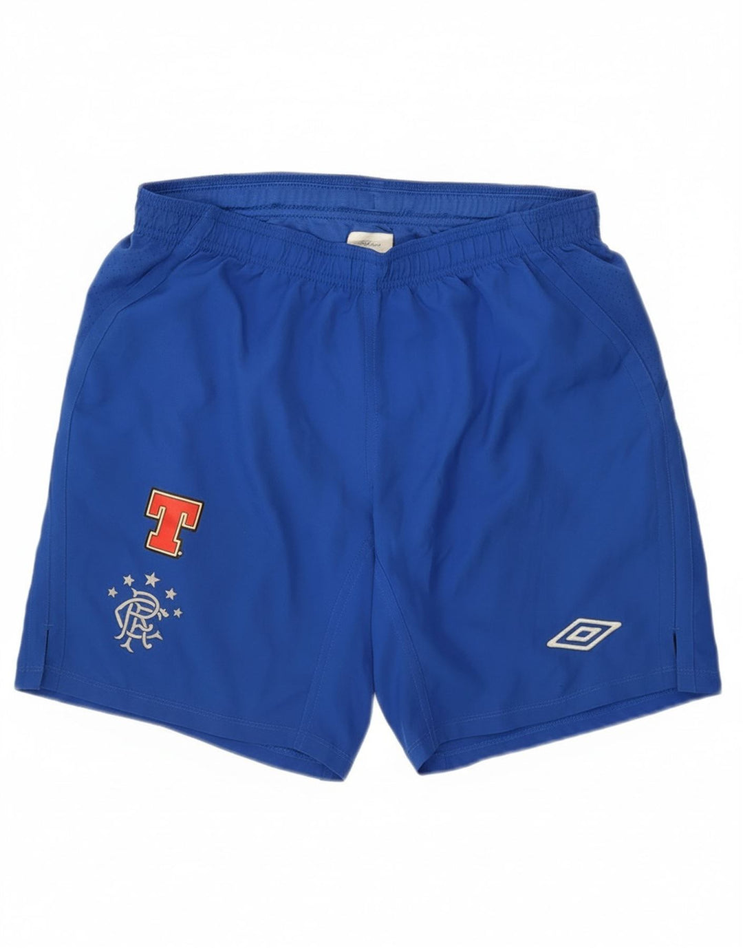 Pantaloncini sportivi grafici da uomo Umbro Sport blu medio