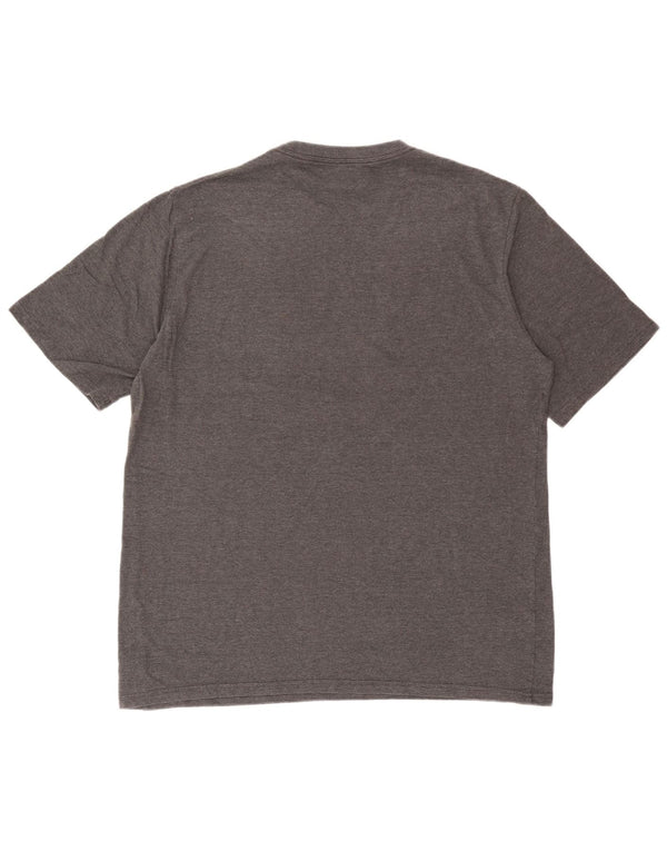 Maglietta grafica da uomo Under Armour Heat Gear Top 2XL cotone grigio