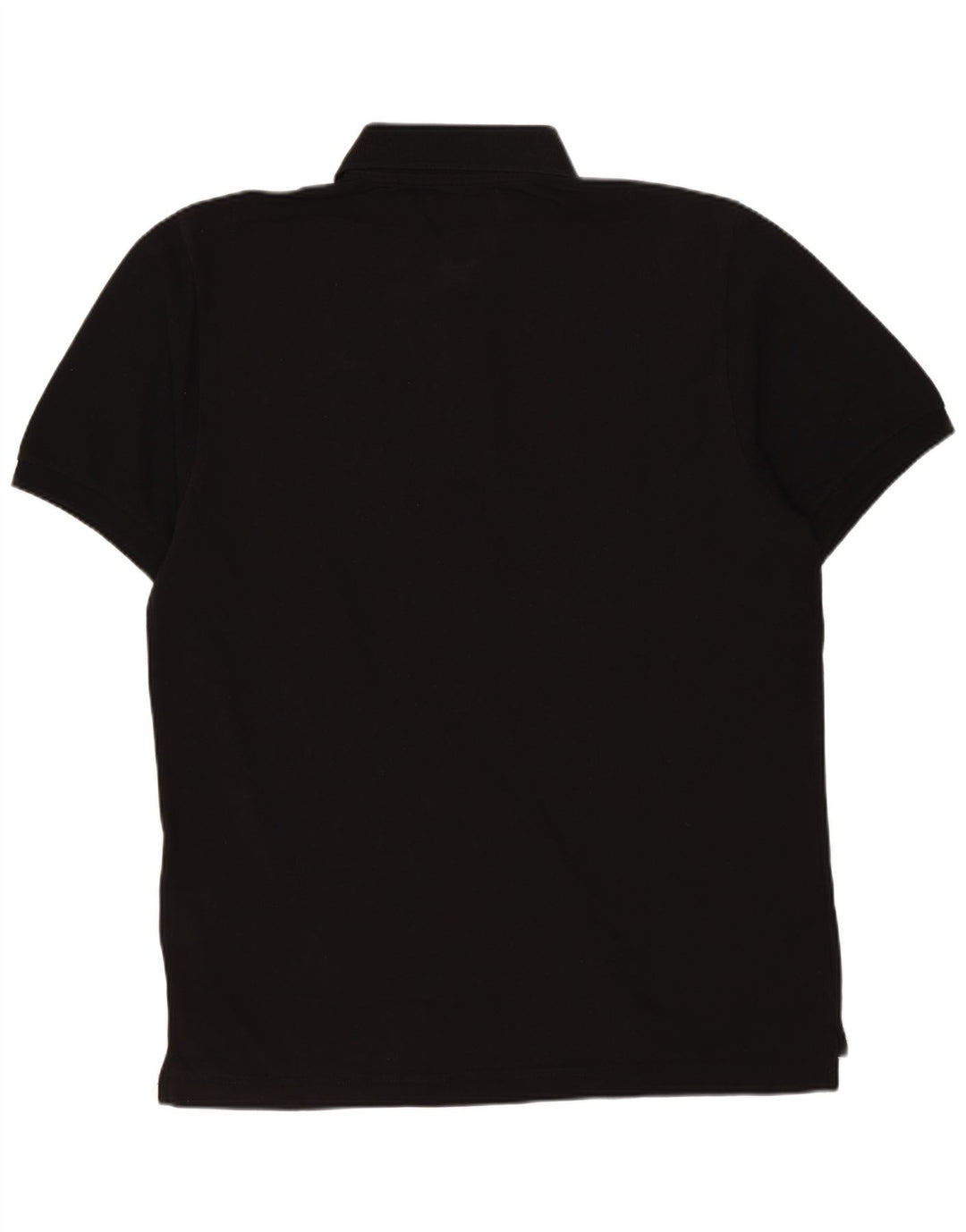 Polo Kappa Uomo Media Nera In Cotone