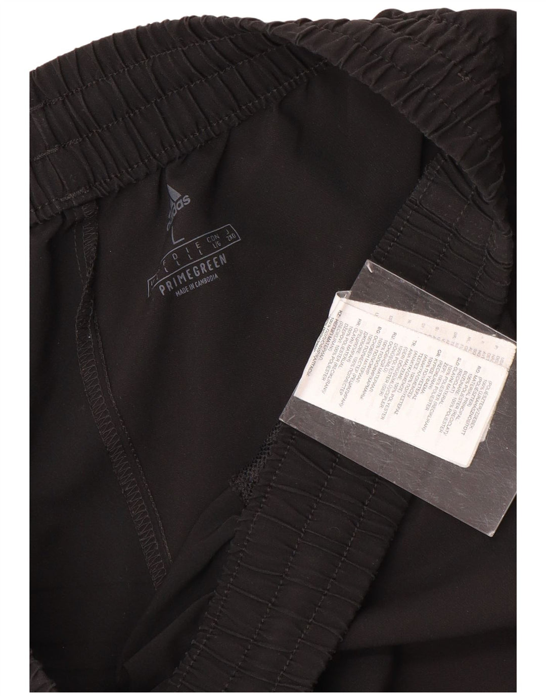 Pantaloni da tuta da uomo ADIDAS grandi neri in poliestere